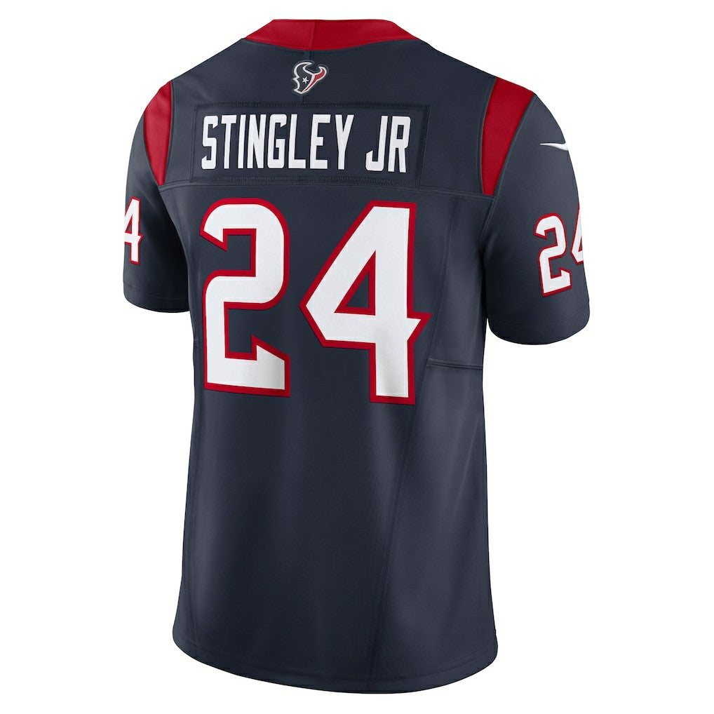 Nike Derek Stingley Jr. Houston Texans Vapor F.U.S.E. Limited Jersey Navy