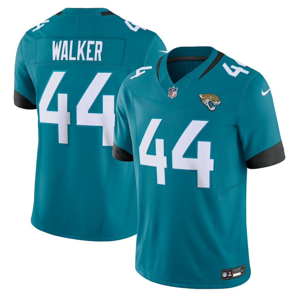 Nike Travon Walker Jacksonville Jaguars Vapor F.U.S.E. Limited Jersey Teal