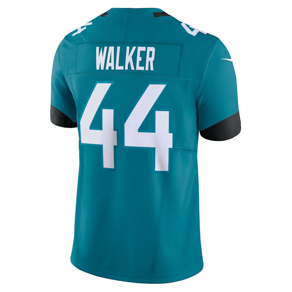 Nike Travon Walker Jacksonville Jaguars Vapor F.U.S.E. Limited Jersey Teal