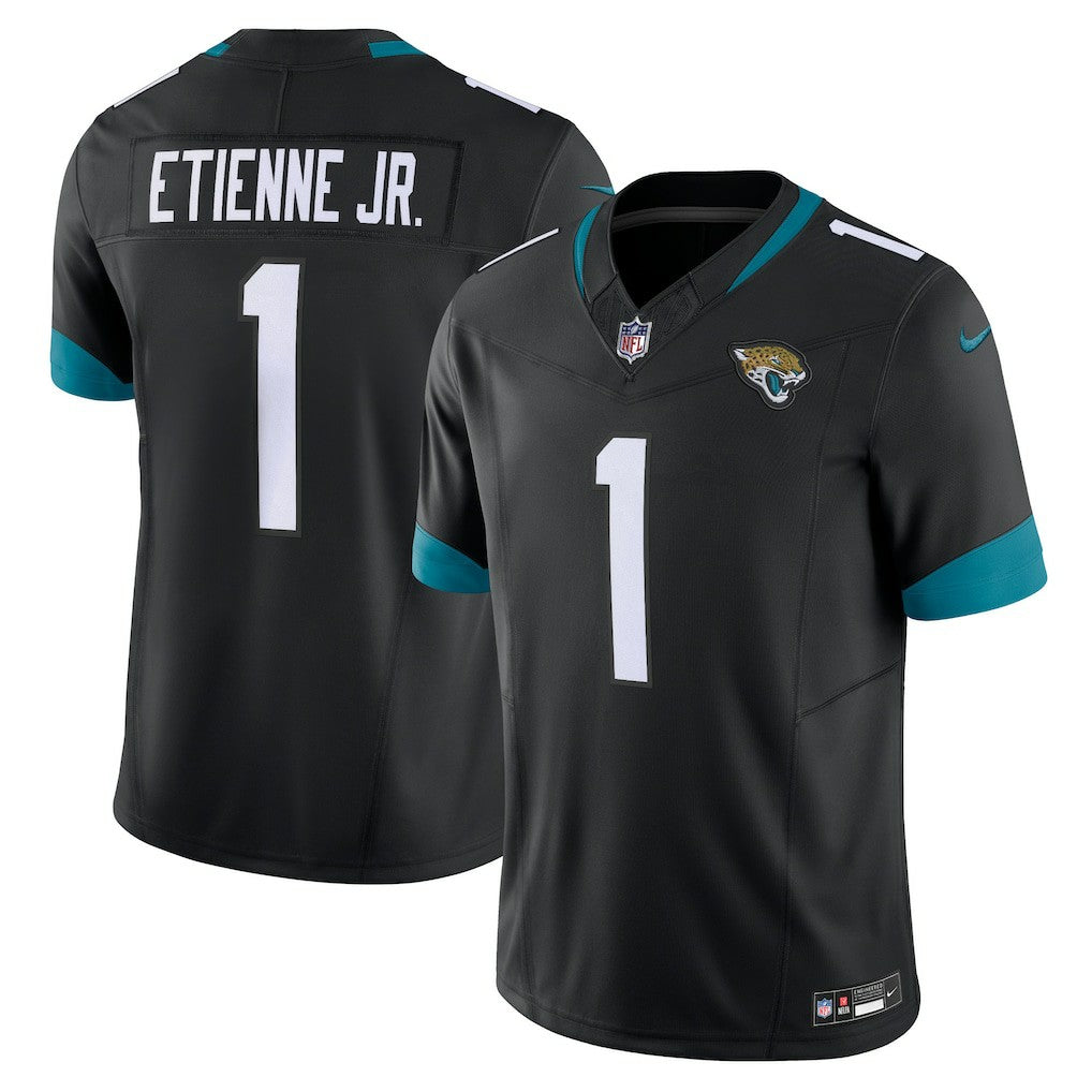 Nike Travis Etienne Jacksonville Jaguars Vapor F.U.S.E. Limited Jersey Black