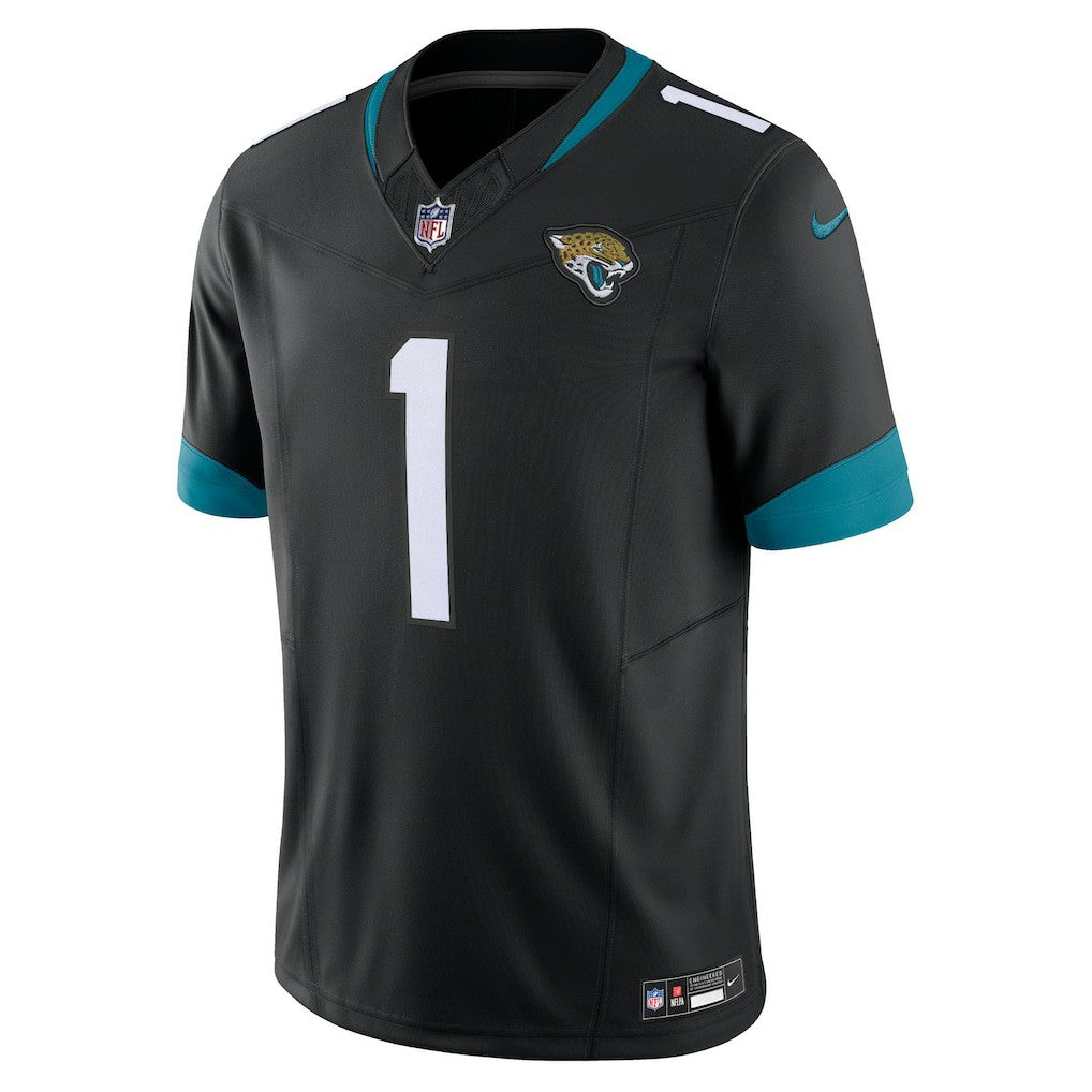 Nike Travis Etienne Jacksonville Jaguars Vapor F.U.S.E. Limited Jersey Black