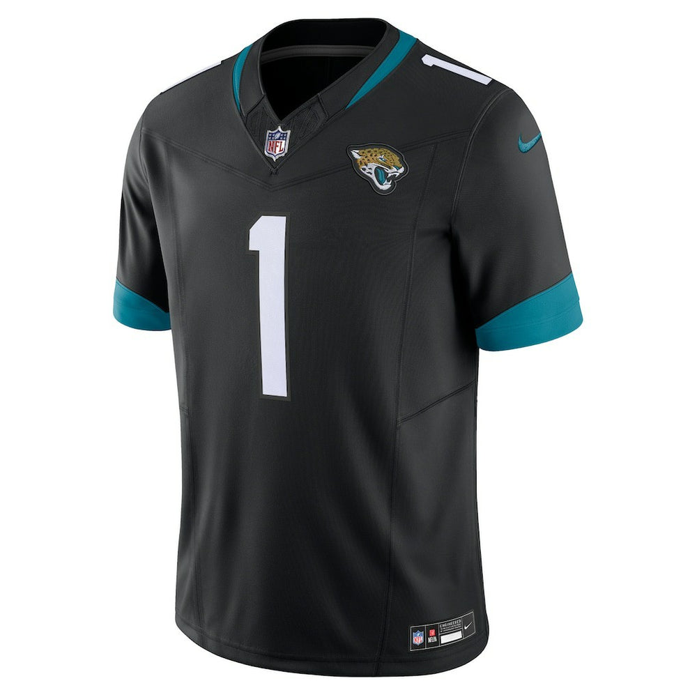Nike Travis Etienne Jacksonville Jaguars Vapor F.U.S.E. Limited Jersey Black