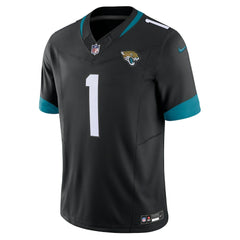 Nike Travis Etienne Jacksonville Jaguars Vapor F.U.S.E. Limited Jersey Black