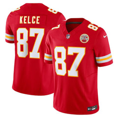 Nike Travis Kelce Kansas City Chiefs Vapor F.U.S.E. Limited Jersey Red