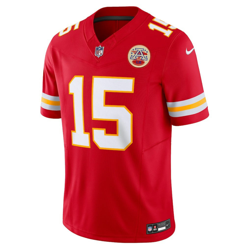 Nike Patrick Mahomes Kansas City Chiefs Vapor F.U.S.E. Limited Jersey Red