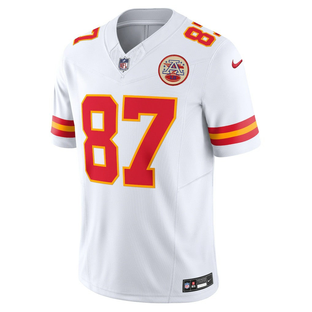 Nike Travis Kelce Kansas City Chiefs Vapor F.U.S.E. Limited Jersey White