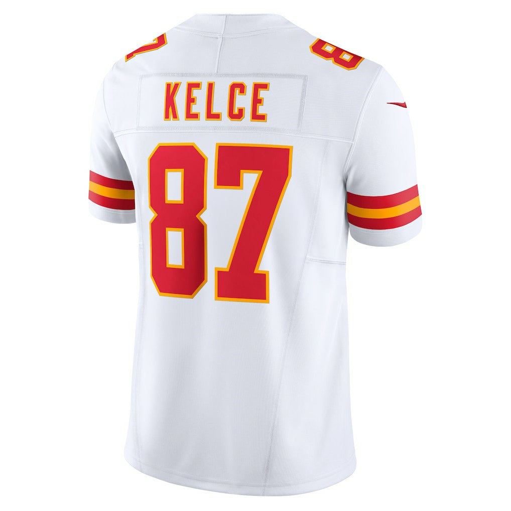 Nike Travis Kelce Kansas City Chiefs Vapor F.U.S.E. Limited Jersey White