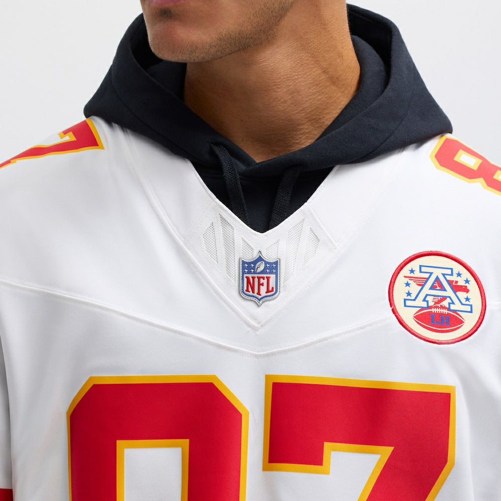 Nike Travis Kelce Kansas City Chiefs Vapor F.U.S.E. Limited Jersey White