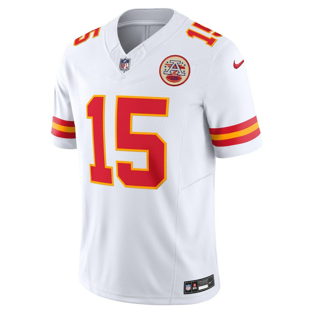 Nike Patrick Mahomes Kansas City Chiefs Vapor F.U.S.E. Limited Jersey White