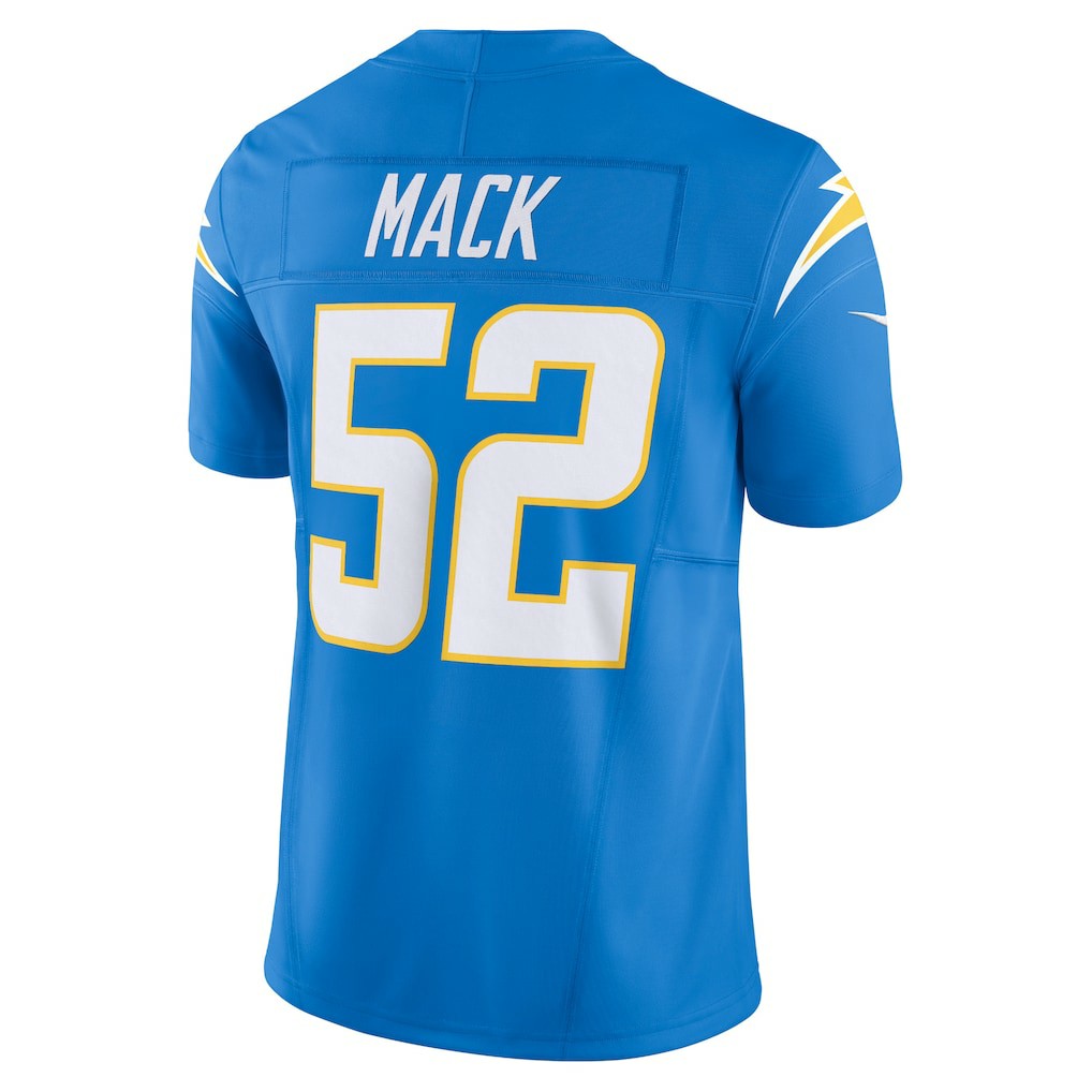 Nike Khalil Mack Los Angeles Chargers Vapor F.U.S.E. Limited Jersey Powder Blue
