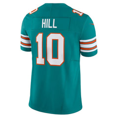 Nike Tyreek Hill Miami Dolphins Vapor F.U.S.E. Limited Jersey Aqua