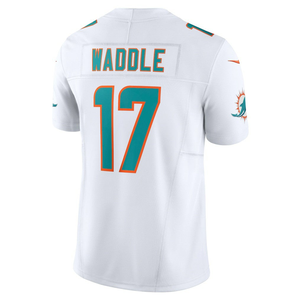 Nike Jaylen Waddle Miami Dolphins Vapor F.U.S.E. Limited Jersey White