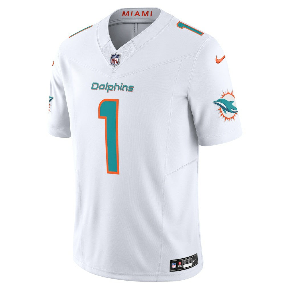 Nike Tua Tagovailoa Miami Dolphins Vapor F.U.S.E. Limited Jersey White