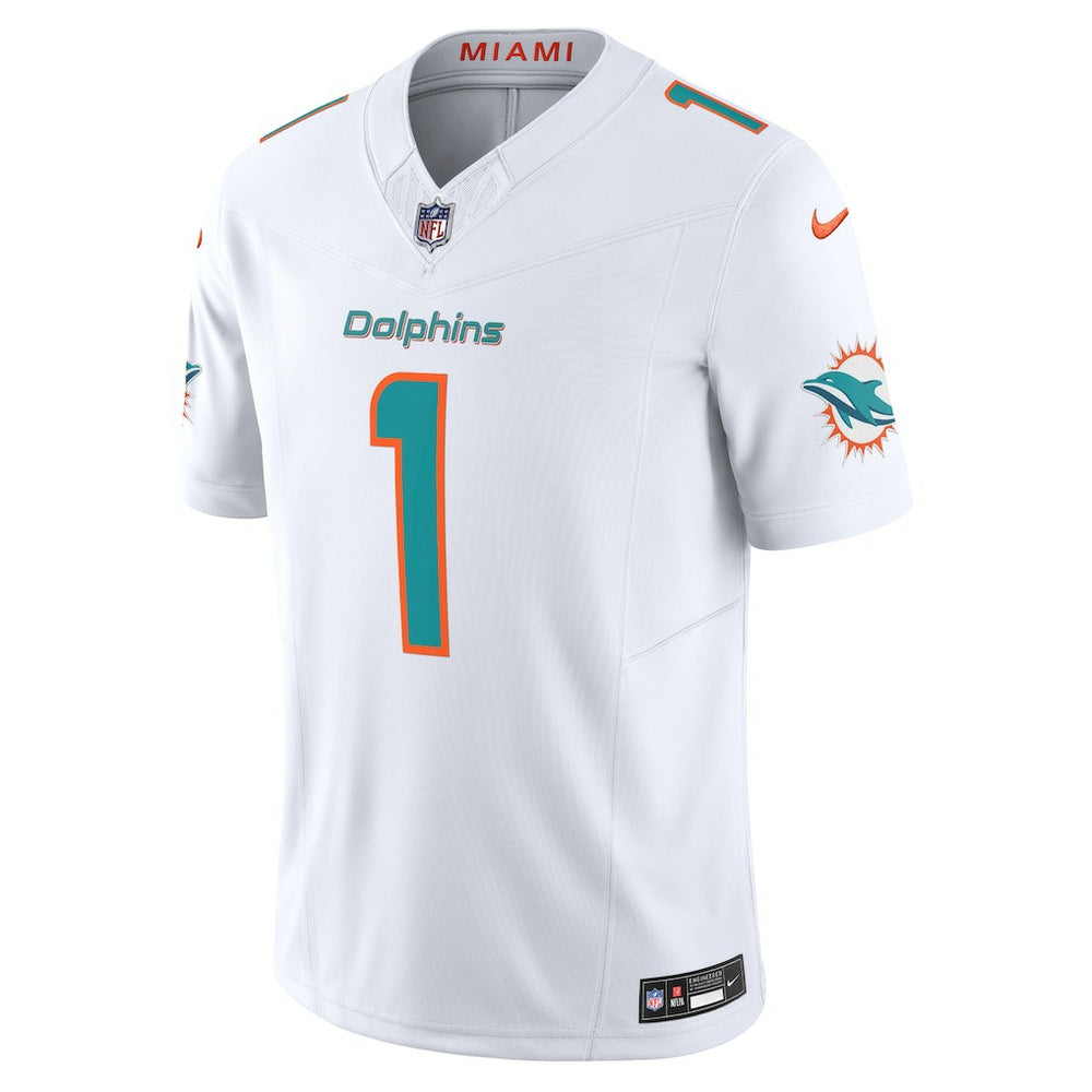 Nike Tua Tagovailoa Miami Dolphins Vapor F.U.S.E. Limited Jersey White
