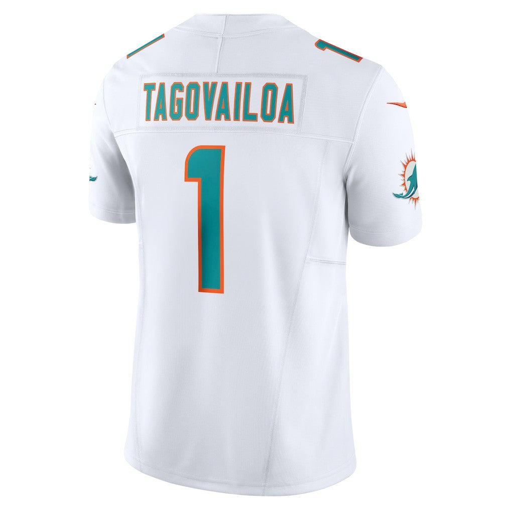 Nike Tua Tagovailoa Miami Dolphins Vapor F.U.S.E. Limited Jersey White