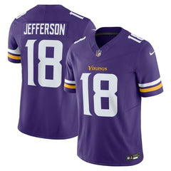 Nike Justin Jefferson Minnesota Vikings Vapor F.U.S.E. Limited Jersey Purple