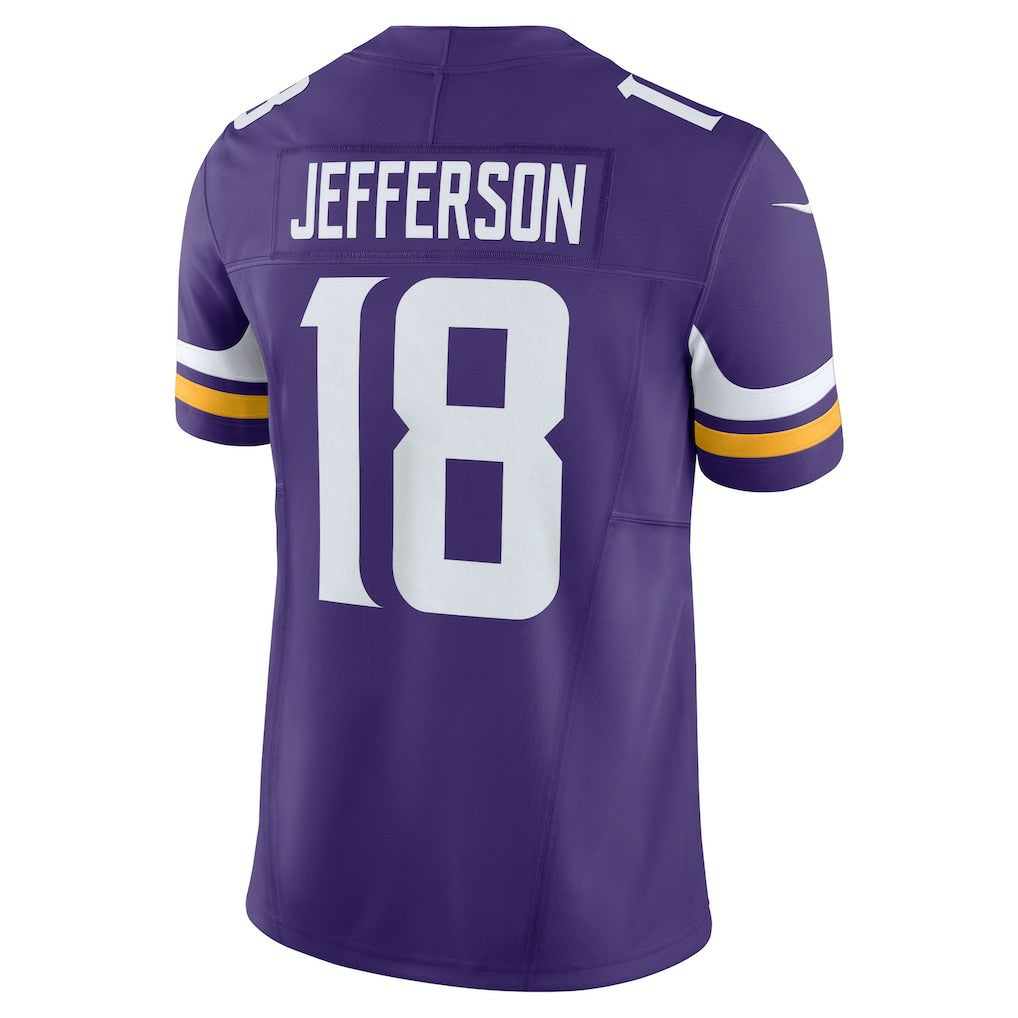 Nike Justin Jefferson Minnesota Vikings Vapor F.U.S.E. Limited Jersey Purple