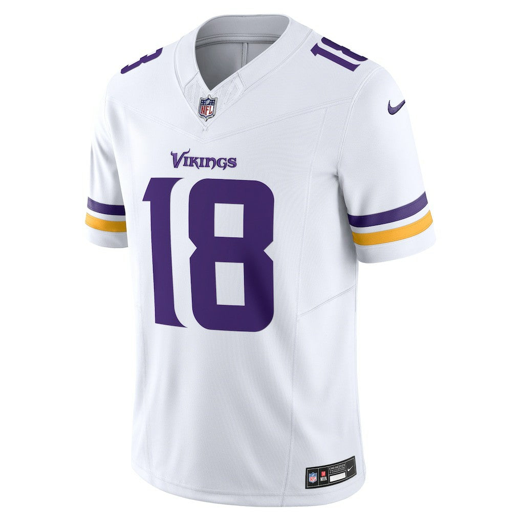Nike Justin Jefferson Minnesota Vikings Vapor F.U.S.E. Limited Jersey White