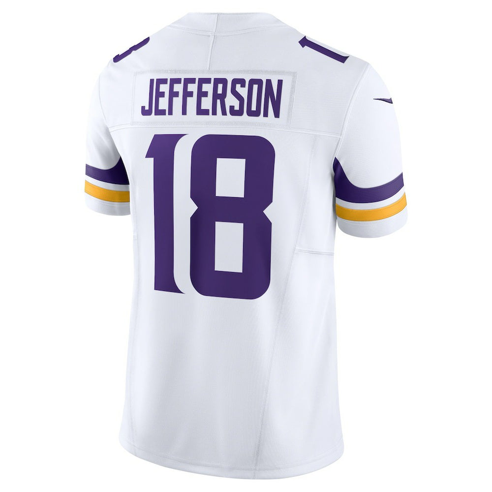 Nike Justin Jefferson Minnesota Vikings Vapor F.U.S.E. Limited Jersey White