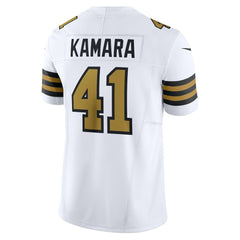 Nike Alvin Kamara New Orleans Saints Alternate Vapor F.U.S.E. Limited Jersey White