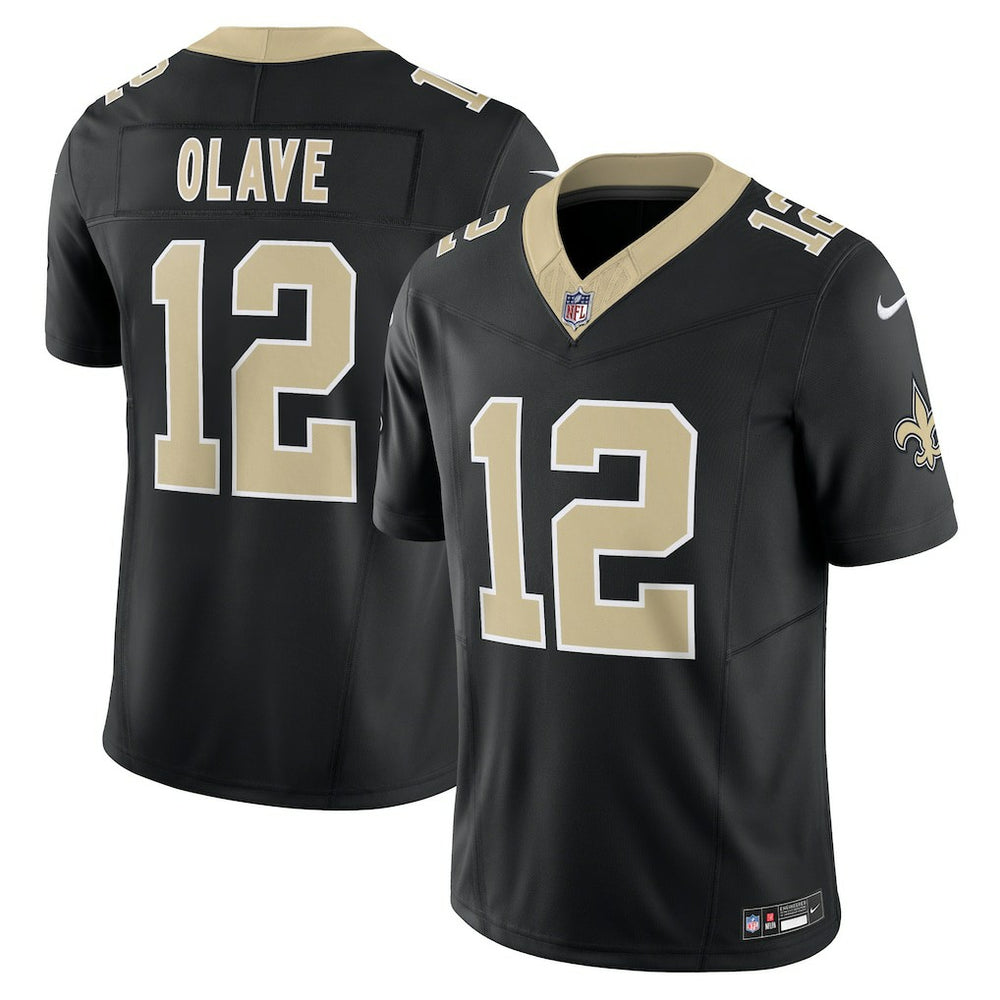 Nike Chris Olave New Orleans Saints Vapor F.U.S.E. Limited Jersey Black