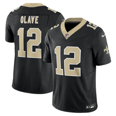 Nike Chris Olave New Orleans Saints Vapor F.U.S.E. Limited Jersey Black