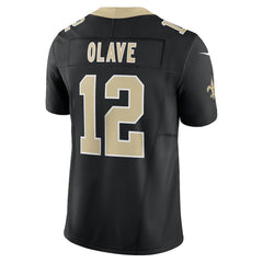 Nike Chris Olave New Orleans Saints Vapor F.U.S.E. Limited Jersey Black
