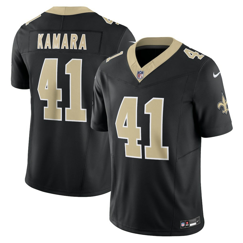Nike Alvin Kamara New Orleans Saints Vapor F.U.S.E. Limited Jersey Black