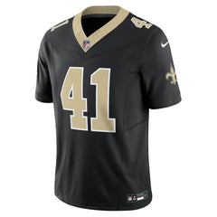 Nike Alvin Kamara New Orleans Saints Vapor F.U.S.E. Limited Jersey Black