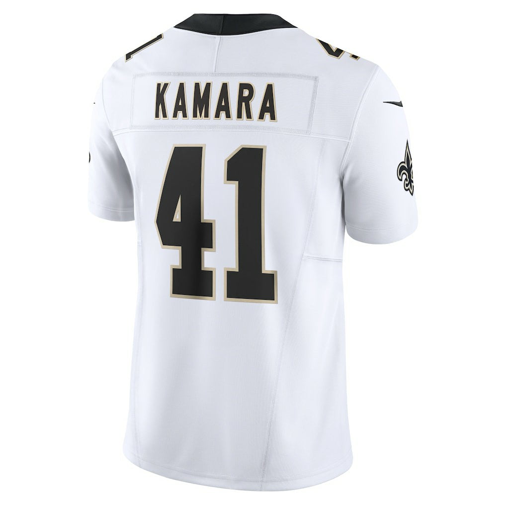 Nike Alvin Kamara New Orleans Saints Vapor F.U.S.E. Limited Jersey White
