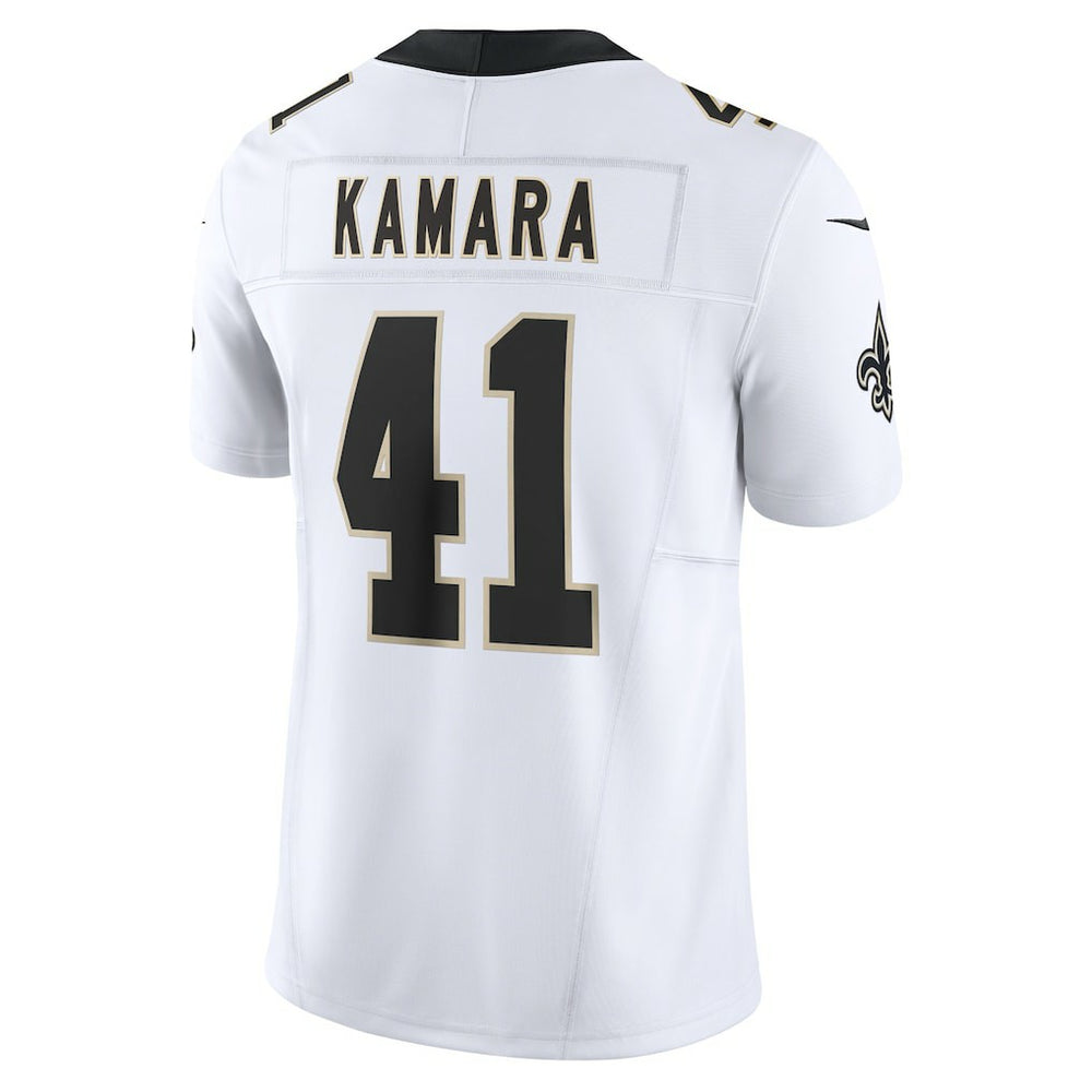 Nike Alvin Kamara New Orleans Saints Vapor F.U.S.E. Limited Jersey White