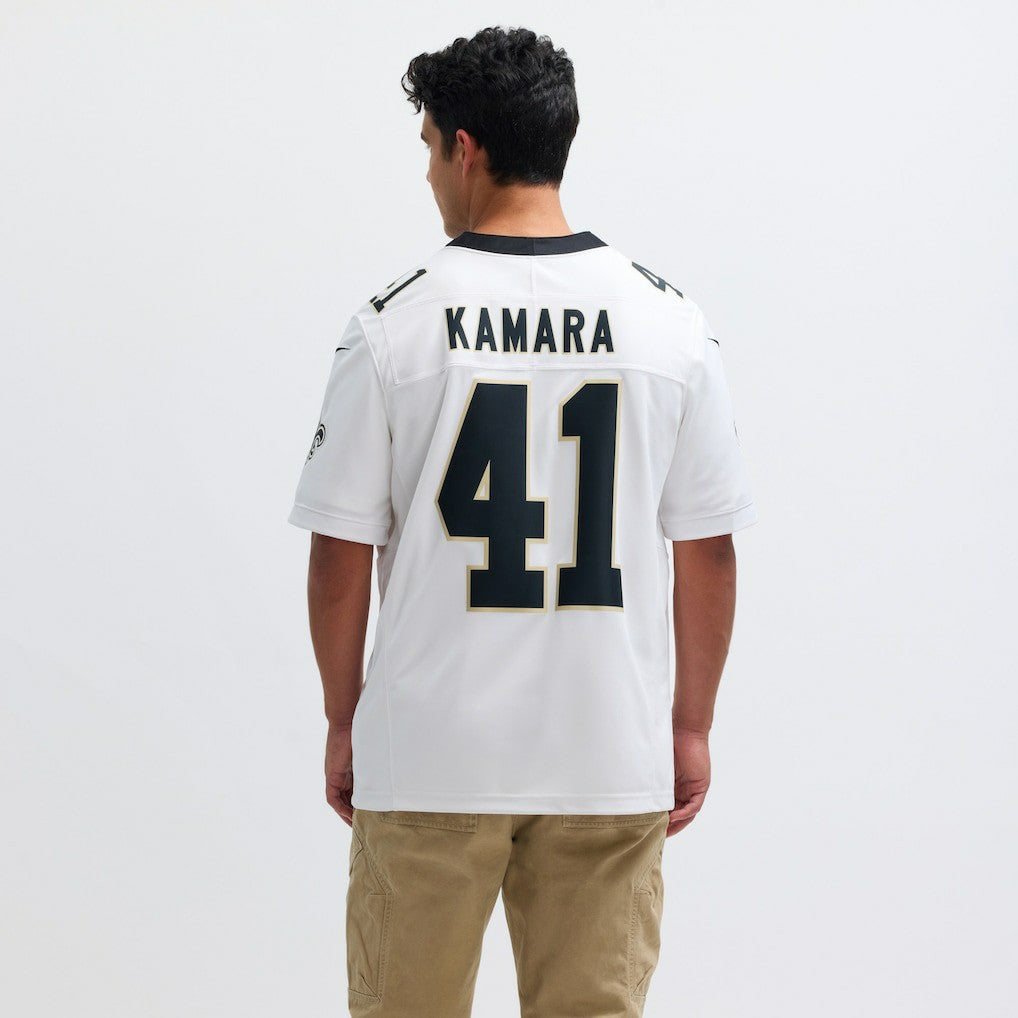 Nike Alvin Kamara New Orleans Saints Vapor F.U.S.E. Limited Jersey White