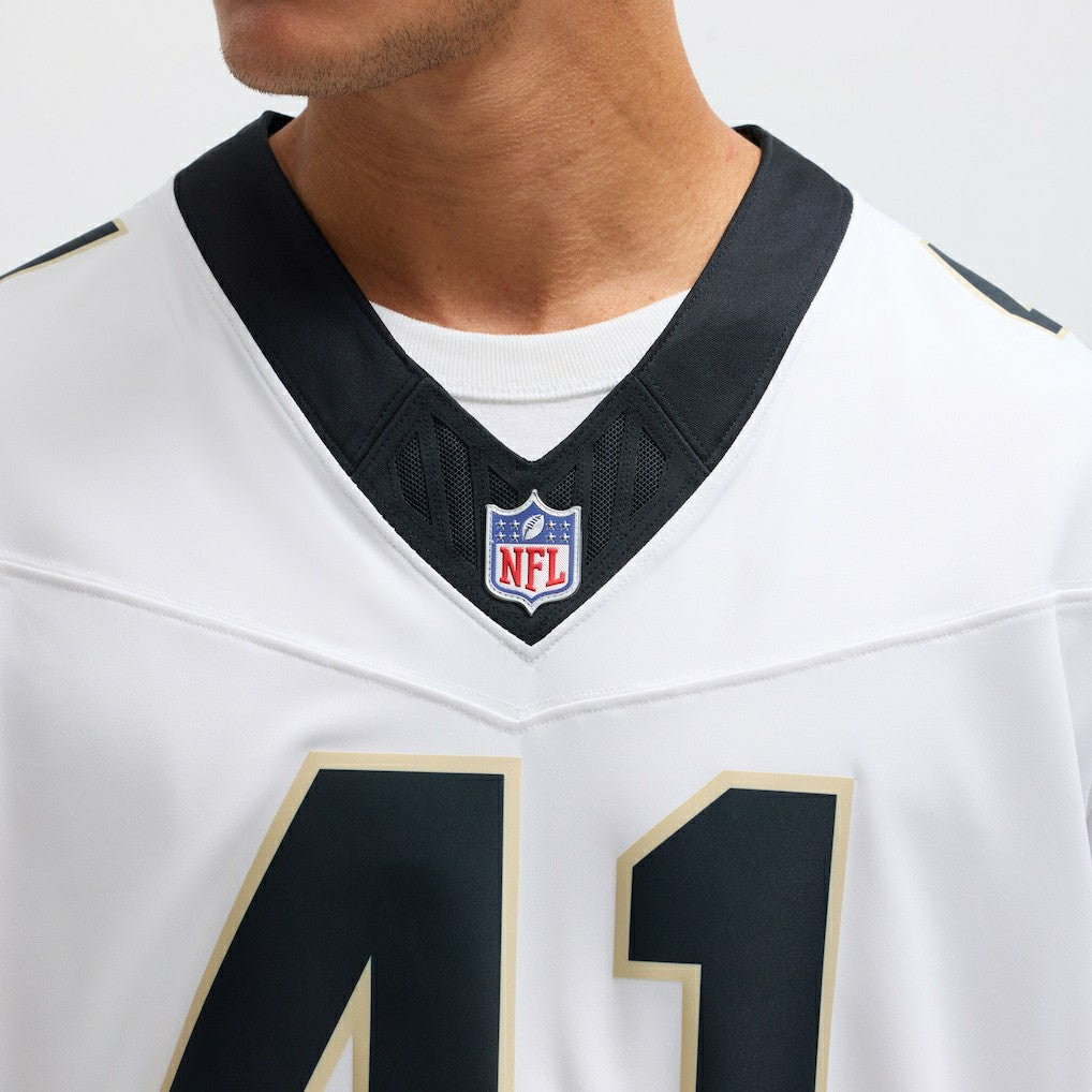Nike Alvin Kamara New Orleans Saints Vapor F.U.S.E. Limited Jersey White