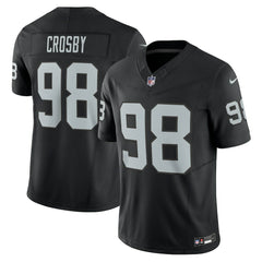 Nike Maxx Crosby Las Vegas Raiders Vapor F.U.S.E. Limited Jersey Black
