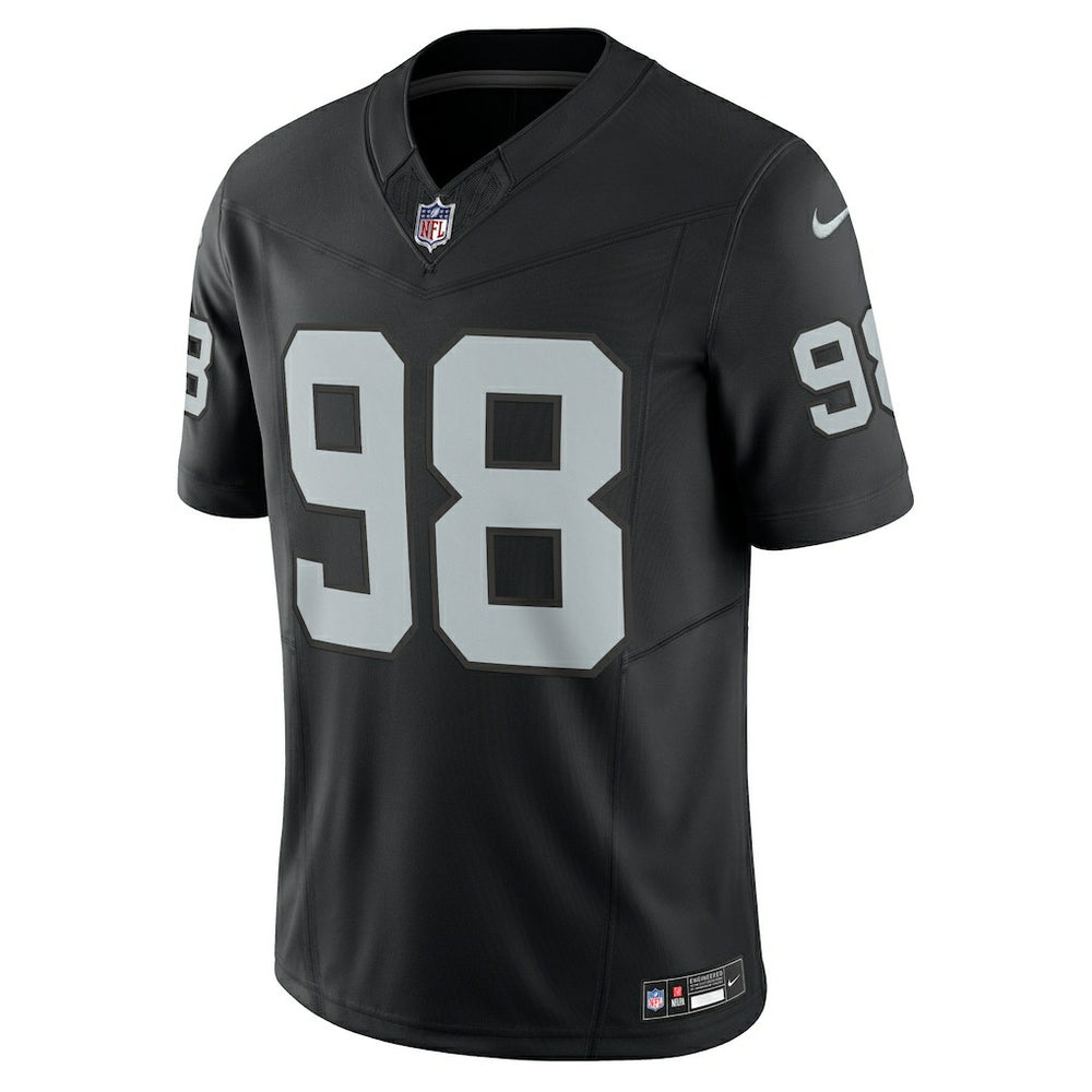 Nike Maxx Crosby Las Vegas Raiders Vapor F.U.S.E. Limited Jersey Black
