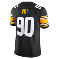 Nike T.J. Watt Pittsburgh Steelers Vapor F.U.S.E. Limited Jersey Black