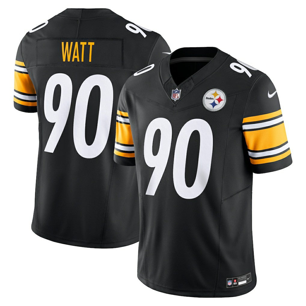 Nike T.J. Watt Pittsburgh Steelers Vapor F.U.S.E. Limited Jersey Black