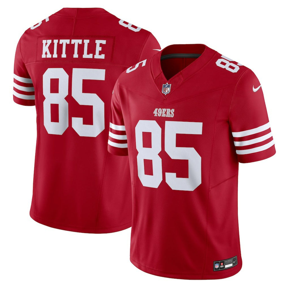 Nike George Kittle San Francisco 49ers Vapor F.U.S.E. Limited Jersey Scarlet