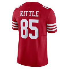 Nike George Kittle San Francisco 49ers Vapor F.U.S.E. Limited Jersey Scarlet