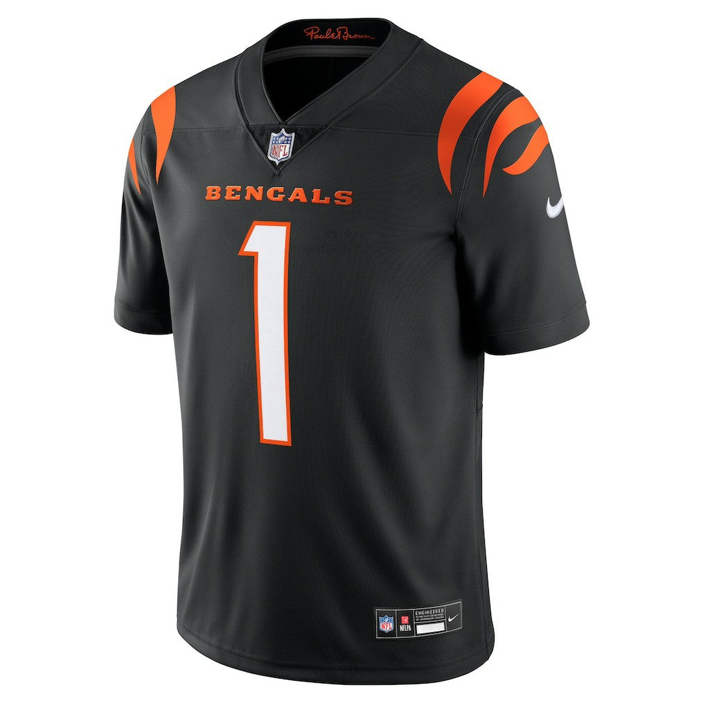 Nike Ja'Marr Chase Cincinnati Bengals Vapor Untouchable Limited Jersey Black