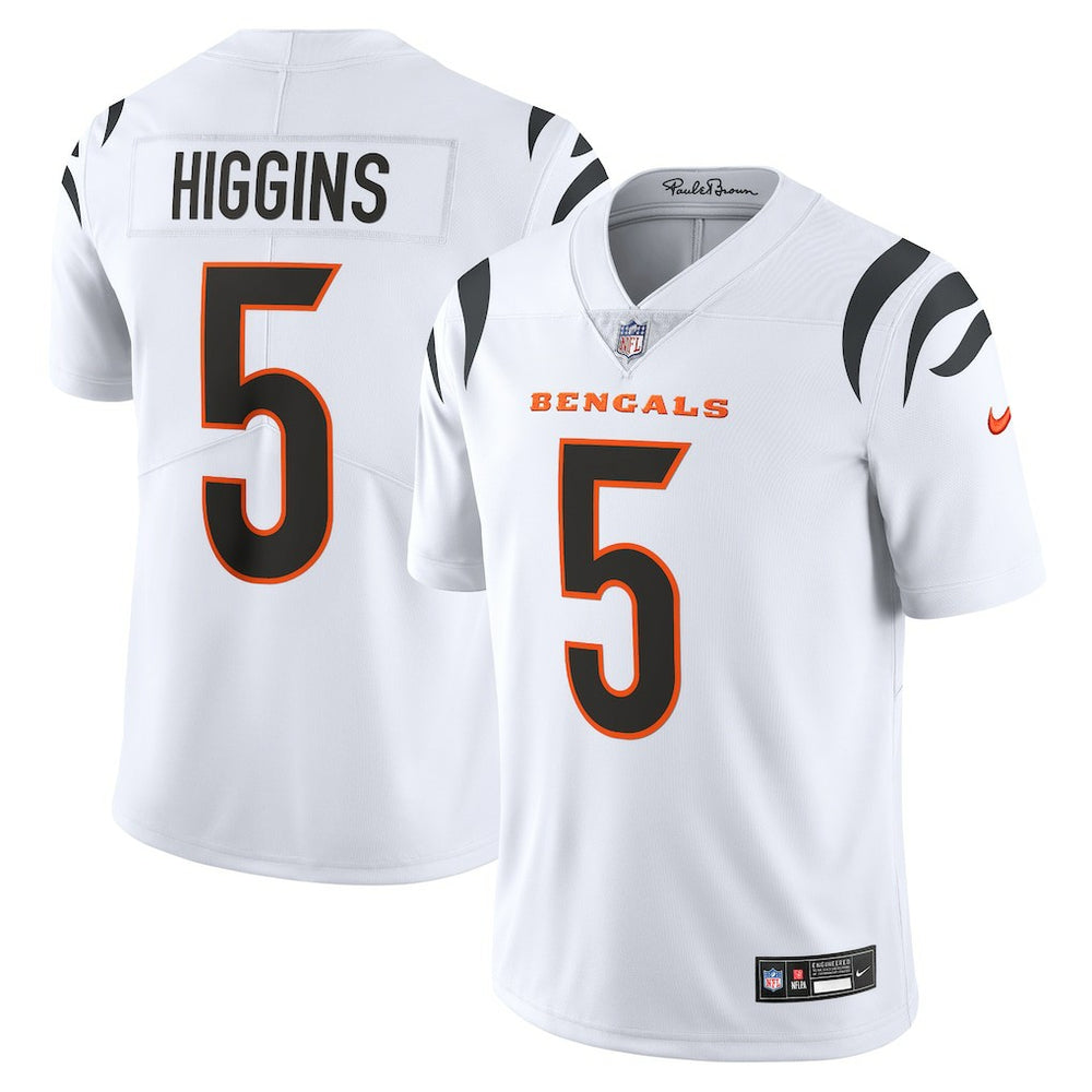 Nike Tee Higgins Cincinnati Bengals Vapor Untouchable Limited Jersey White