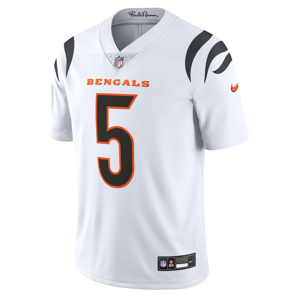 Nike Tee Higgins Cincinnati Bengals Vapor Untouchable Limited Jersey White