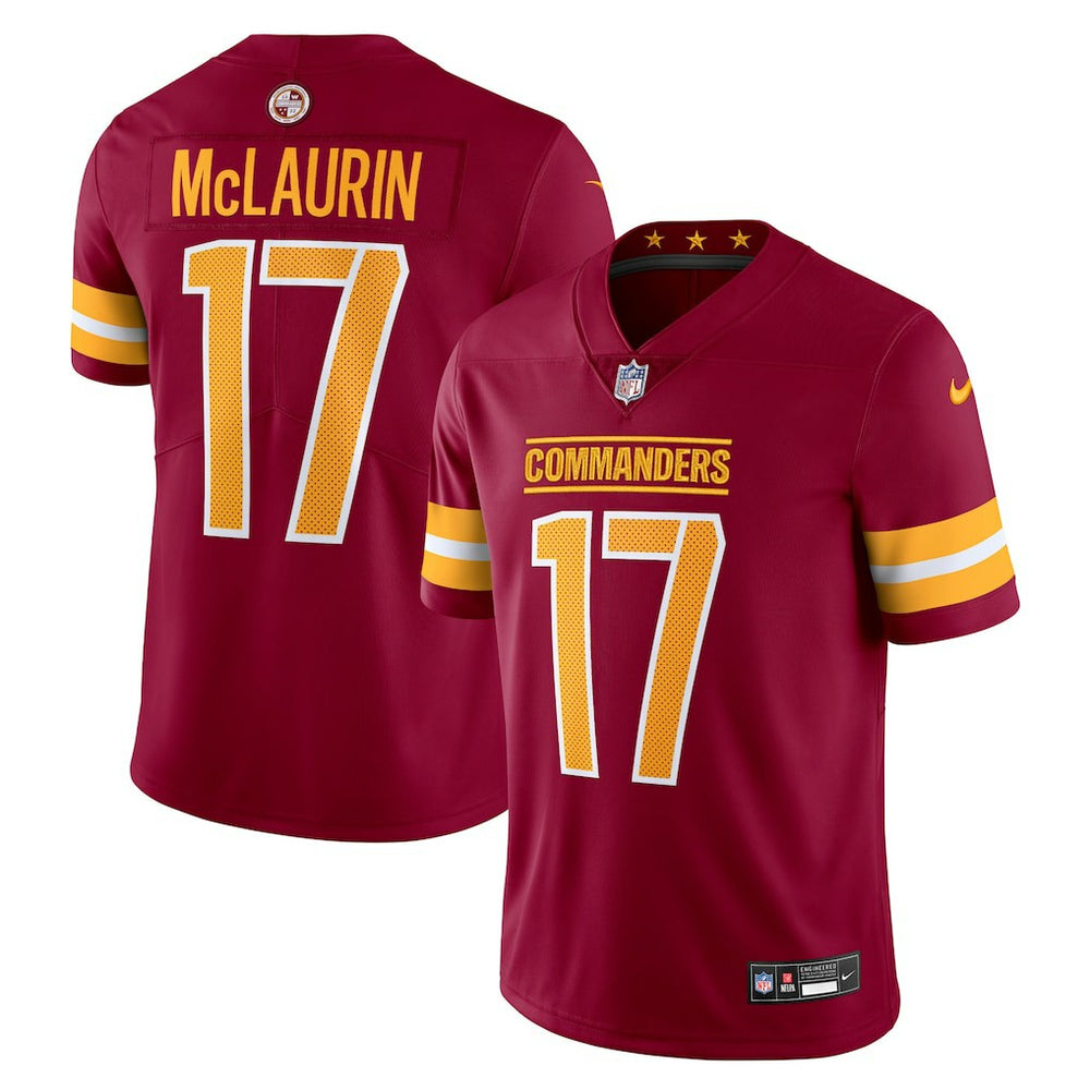 Nike Terry McLaurin Washington Commanders Vapor Untouchable Limited Jersey Burgundy