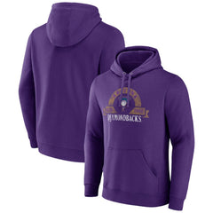 Arizona Diamondbacks Majestic Utility Pullover Hoodie - Purple - MLB Sale