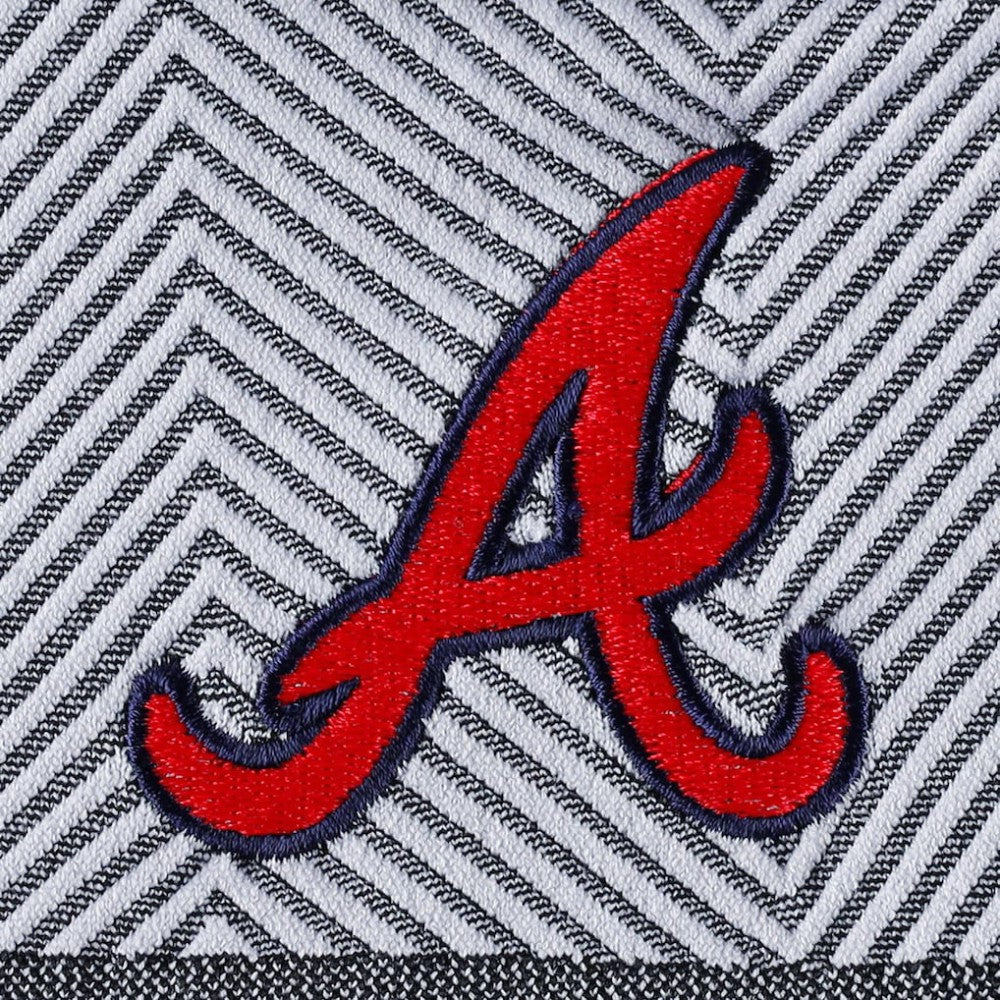 Atlanta Braves Levelwear Women's Verse Asymmetrical Raglan Tri-Blend Quarter-Zip Jacket - Charcoal - MLB Discount