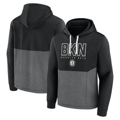 Brooklyn Nets Successful Tri-Blend Pullover Hoodie Black | Fanatics Near Me