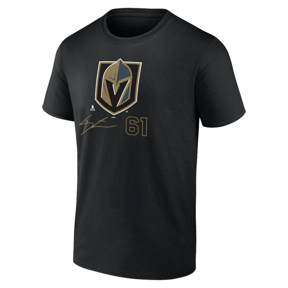 Mark Stone Vegas Golden Knights Fanatics Name and Number T-Shirt - Black - NHL 5034064