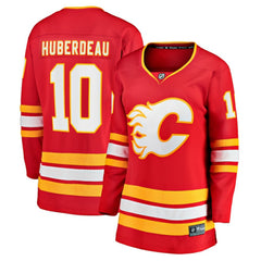 Jonathan Huberdeau Calgary Flames Fanatics Women's Home Breakaway Player Jersey - Red - NHL 5034088