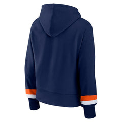 Houston Astros Fanatics Women's Over Under Pullover Hoodie - Navy - Fanatics Lifestyle