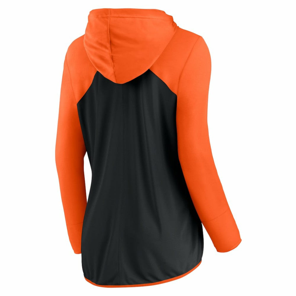 San Francisco Giants Fanatics Women's Forever Fan Full-Zip Hoodie Jacket - Black/Orange - Fanatics Online
